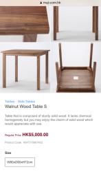 Muji Table With 2 Chairs Set image 4